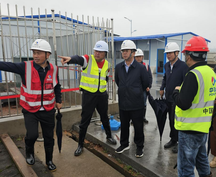 壓緊安全生產責任 提升安全管理水平——公司領導帶隊督導檢查擴機項目建設與安全生產工作